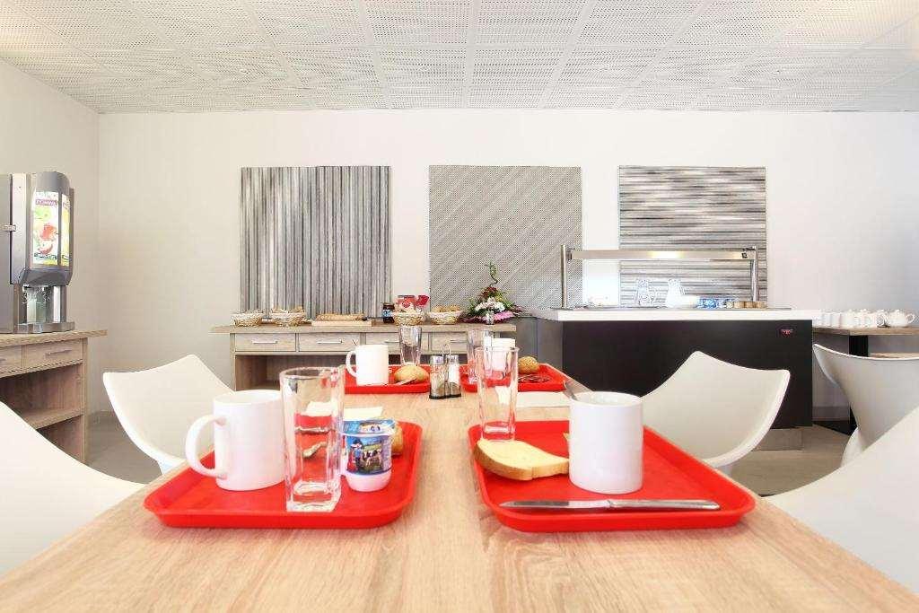 Appart Hotel Odalys City Marseille Le Dome Restaurant bilde